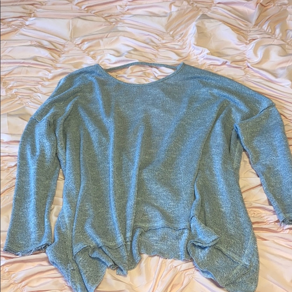 Open Back long sleeve